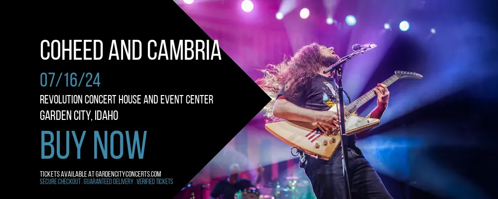 Coheed and Cambria at Revolution Concert House and Event Center