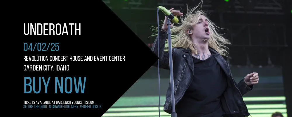 Underoath at Revolution Concert House and Event Center